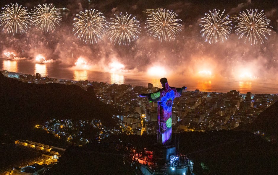 Новый год в Рио де Жанейро 2020