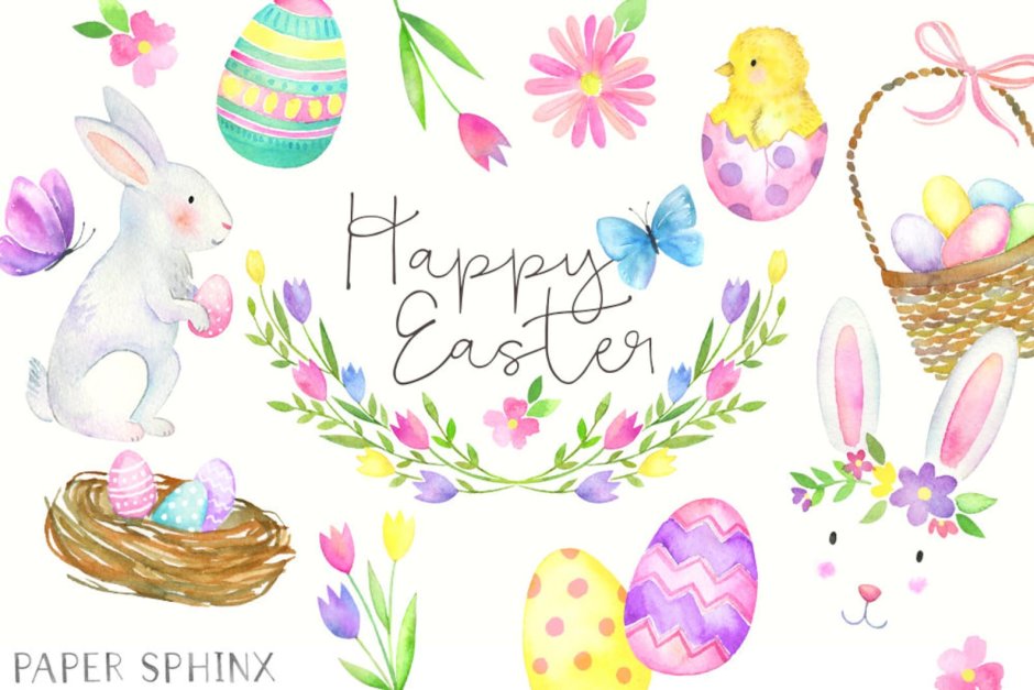 Счастливой Пасхи Happy Easter