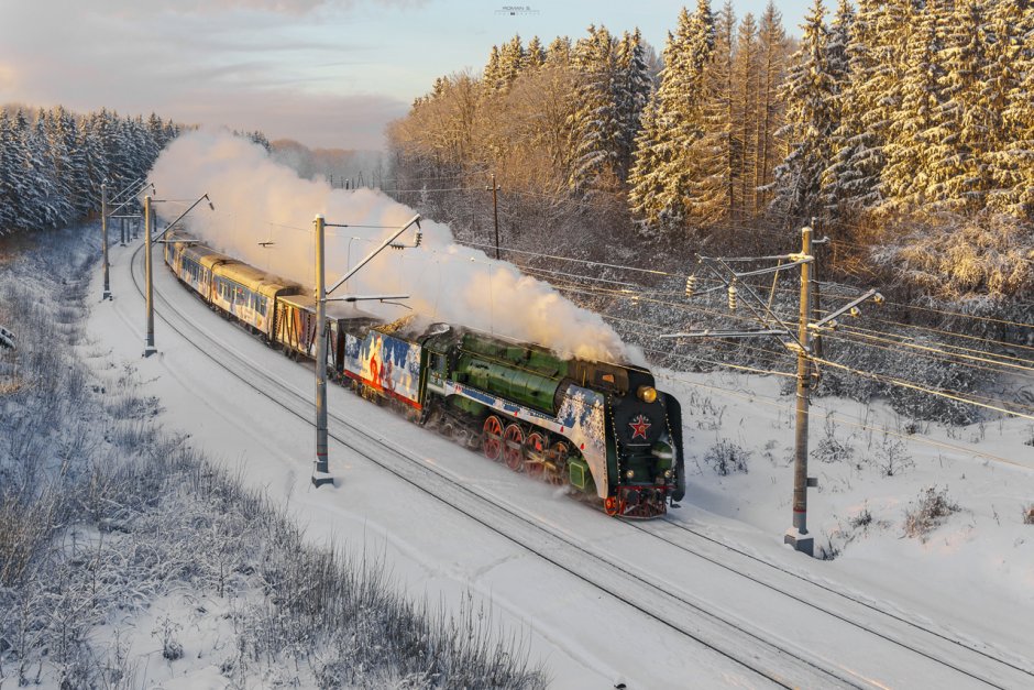Новогодний поезд Деда Мороза 2022