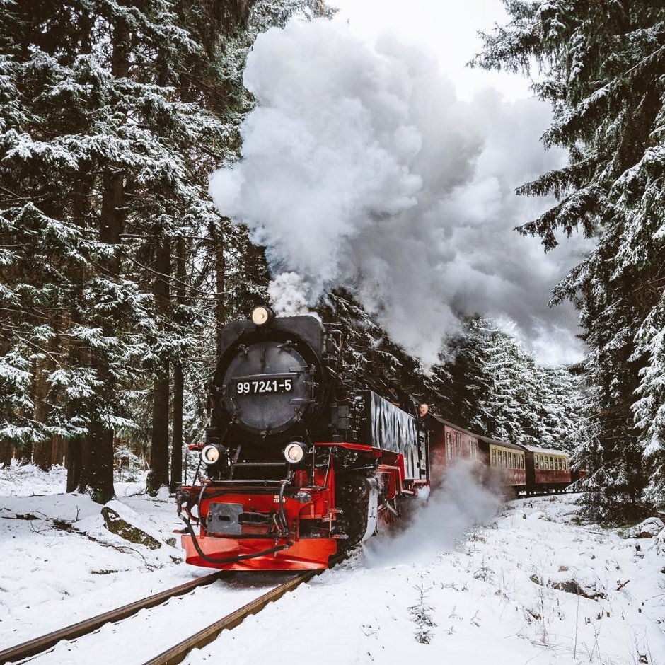 Новогодний поезд Саратов