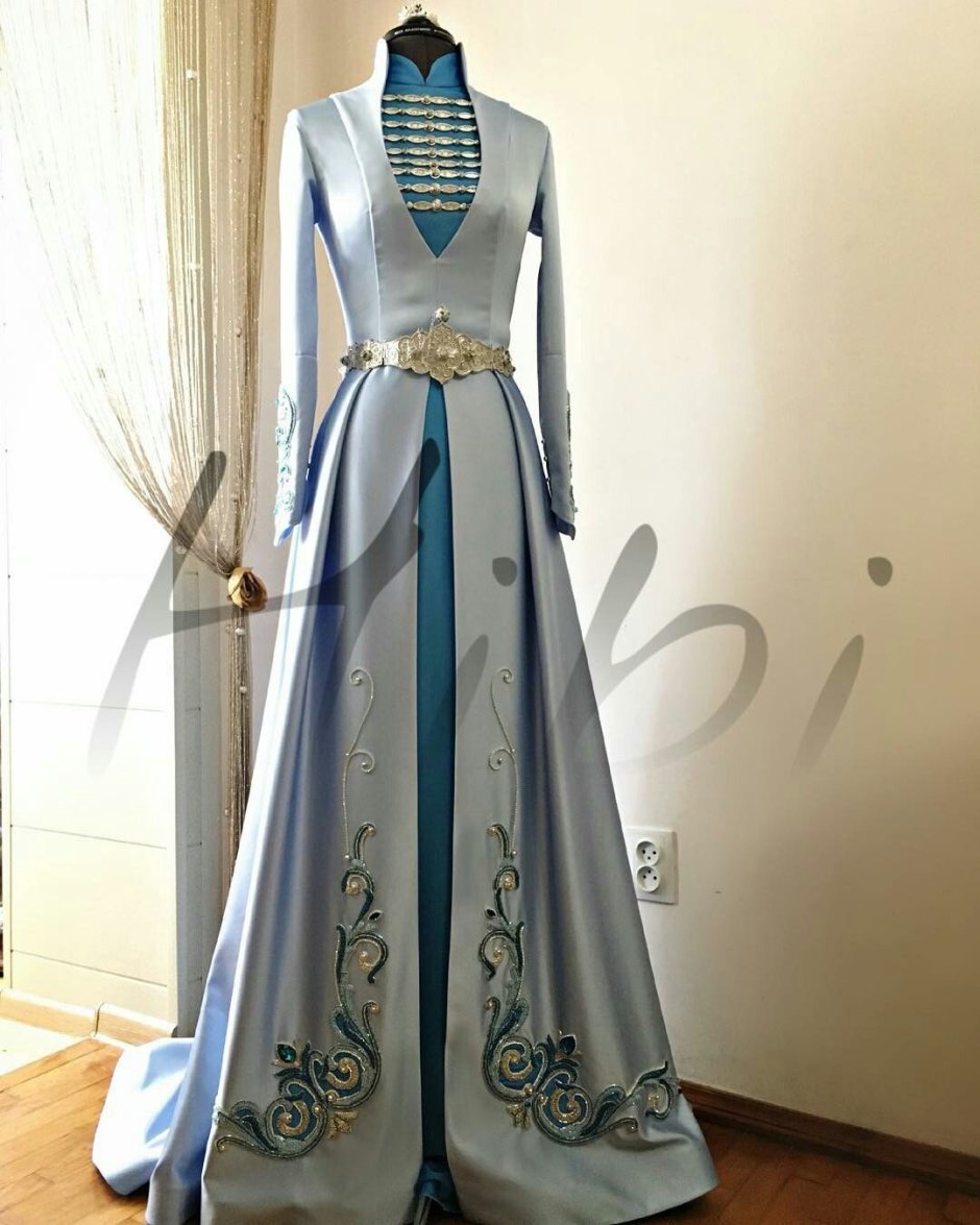 Осетинское свадебное платье