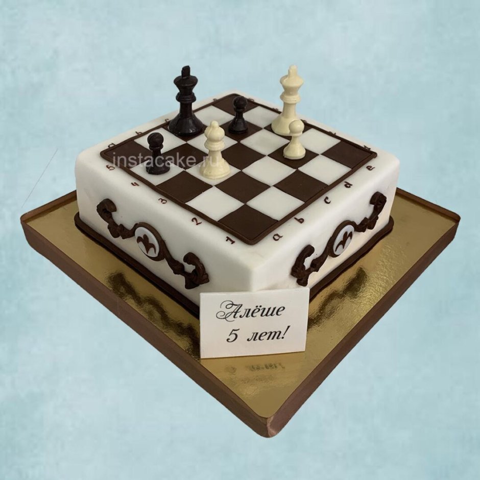 Торт «шахматы»