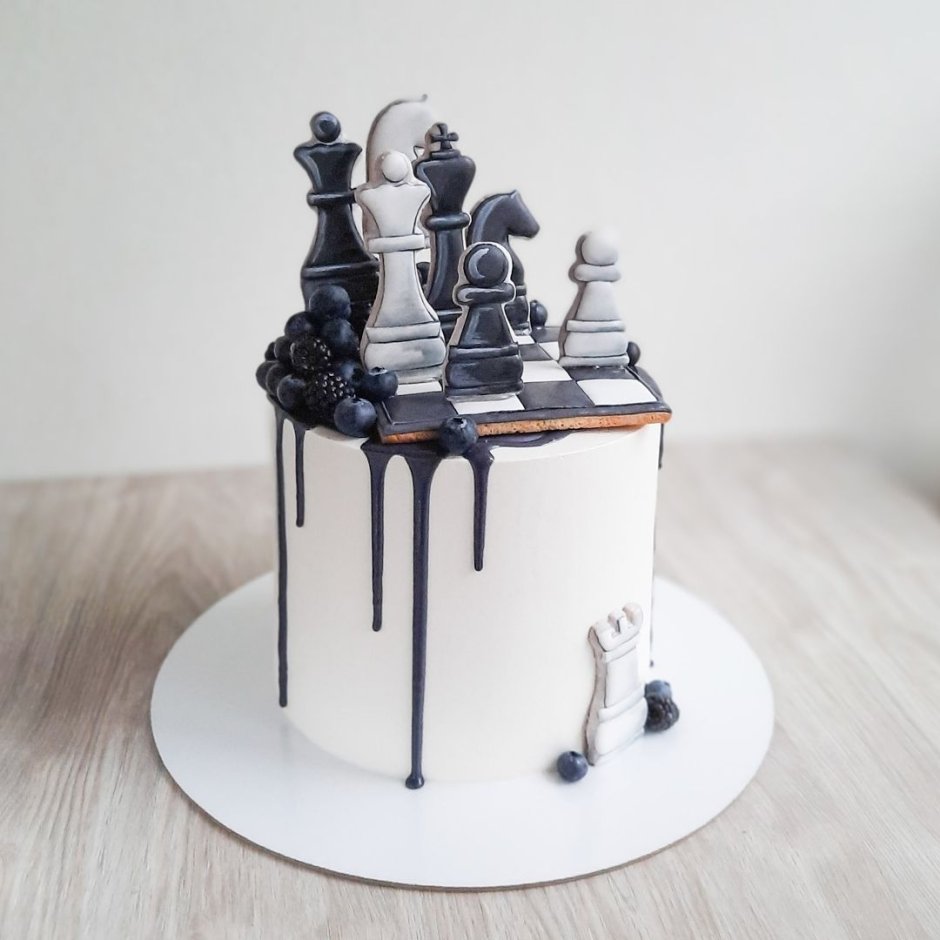 Торт с шахматами 2 кг