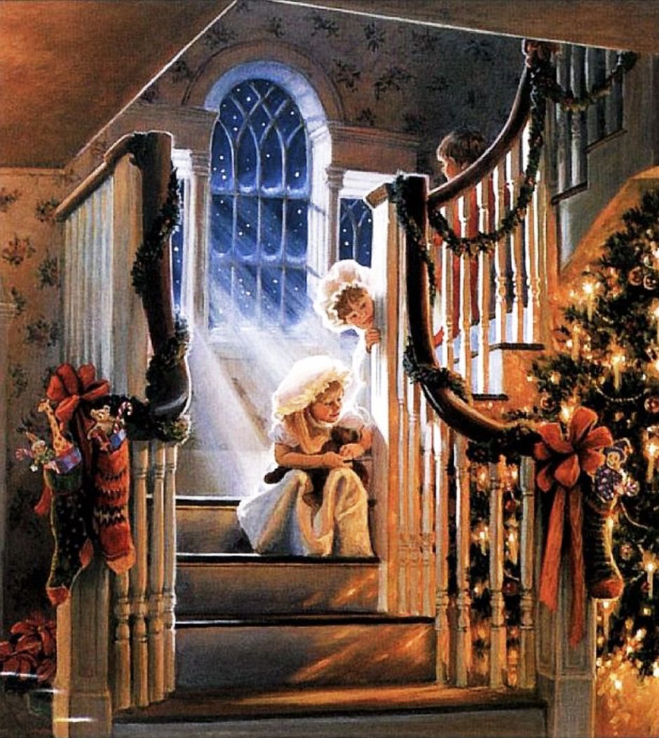 Донна Грин картины Рождество