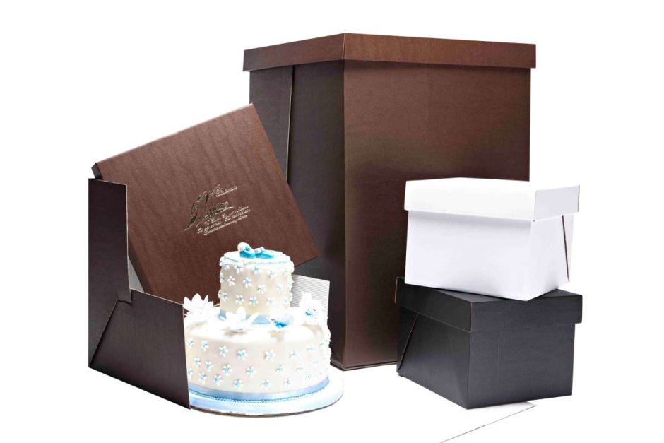Брендированные коробки для торта