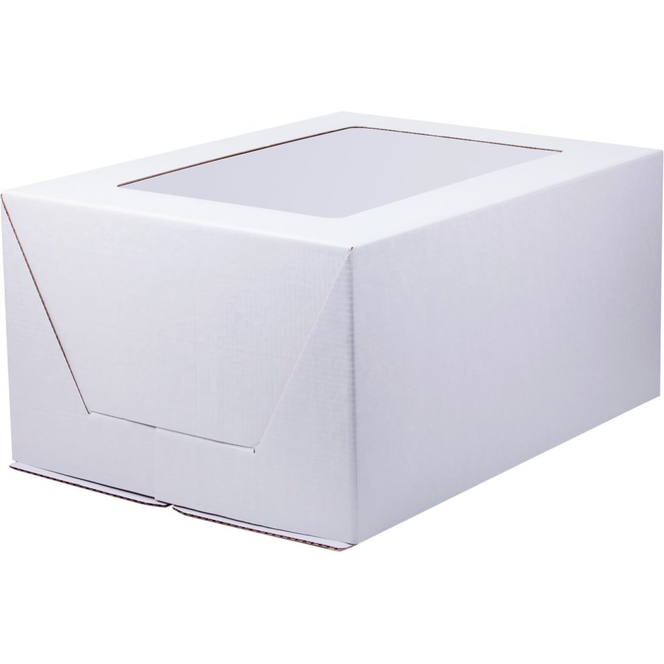 Коробка для тортов 30х 40х 26 с окном