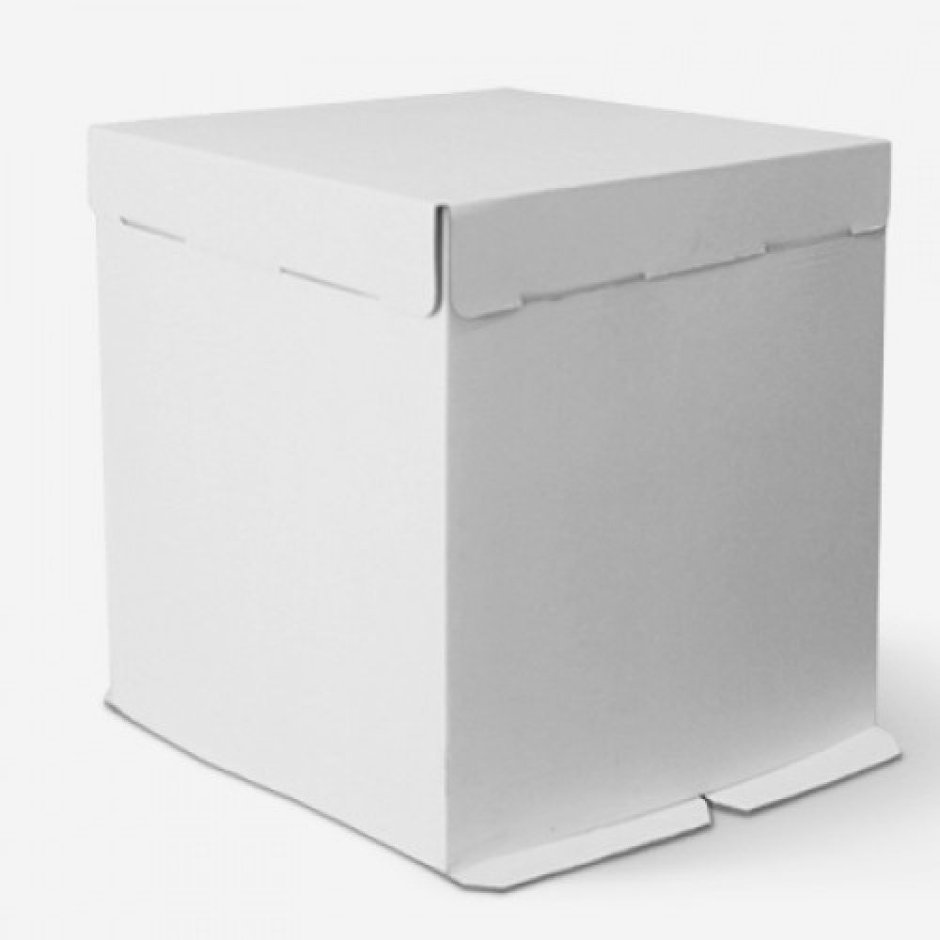 Короб картонный Pasticciere белый 420*420*450 мм ев450