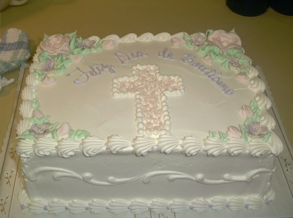 Торт на крестины Софии