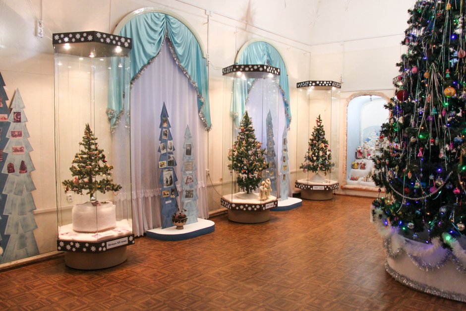 Пушкинский музей новогодняя елка