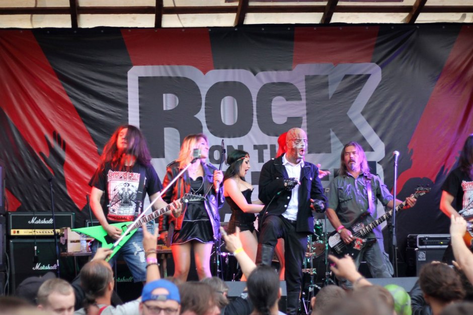Музыкальный рок фестиваль «рок от гор» число участников