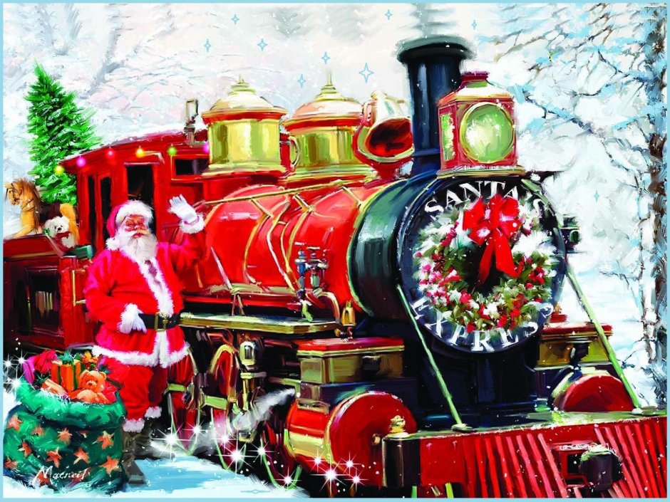 Santa Express железная дорога