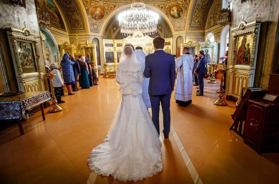 Платье для венчания православное