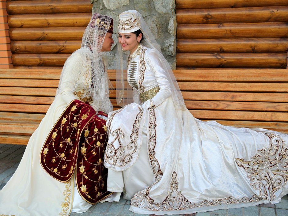 Грузинские жених и невеста