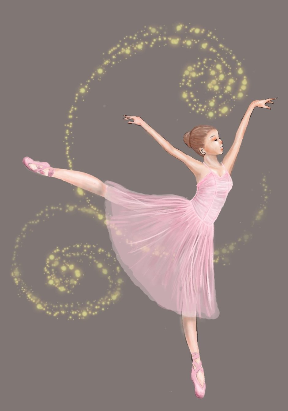 Красивые картины балерин