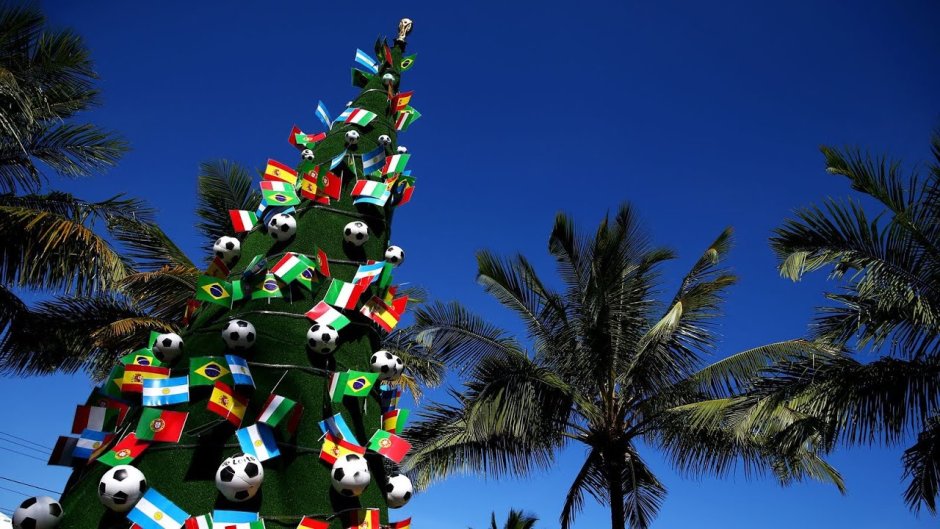 Новогодняя елка в Бразилии
