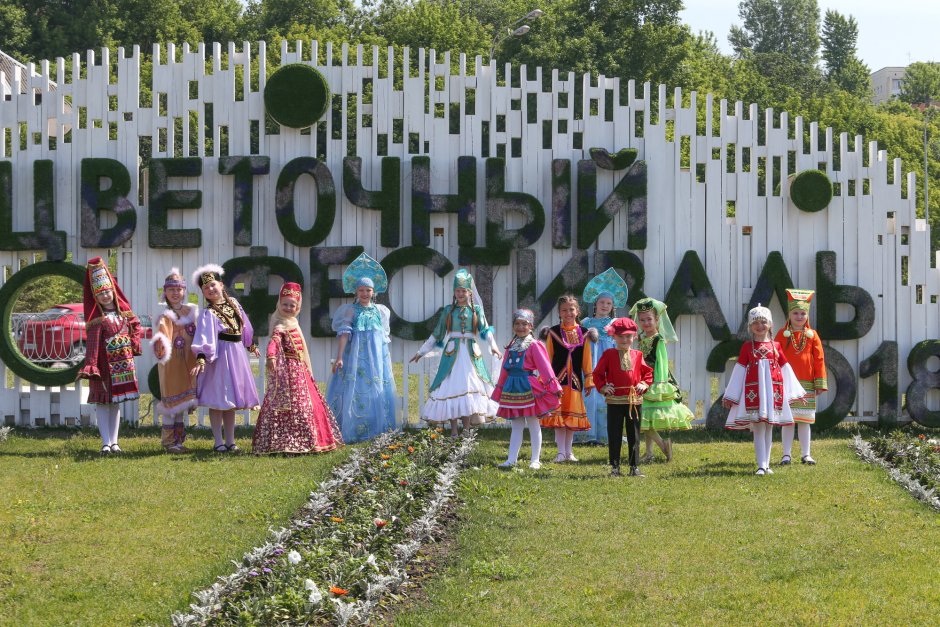 Цветочный фестиваль Казань 2020