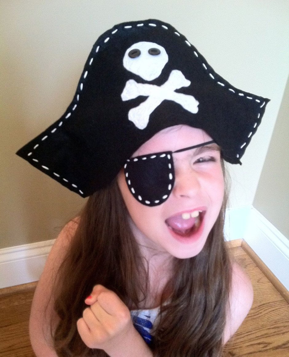 Шляпа пирата своими руками