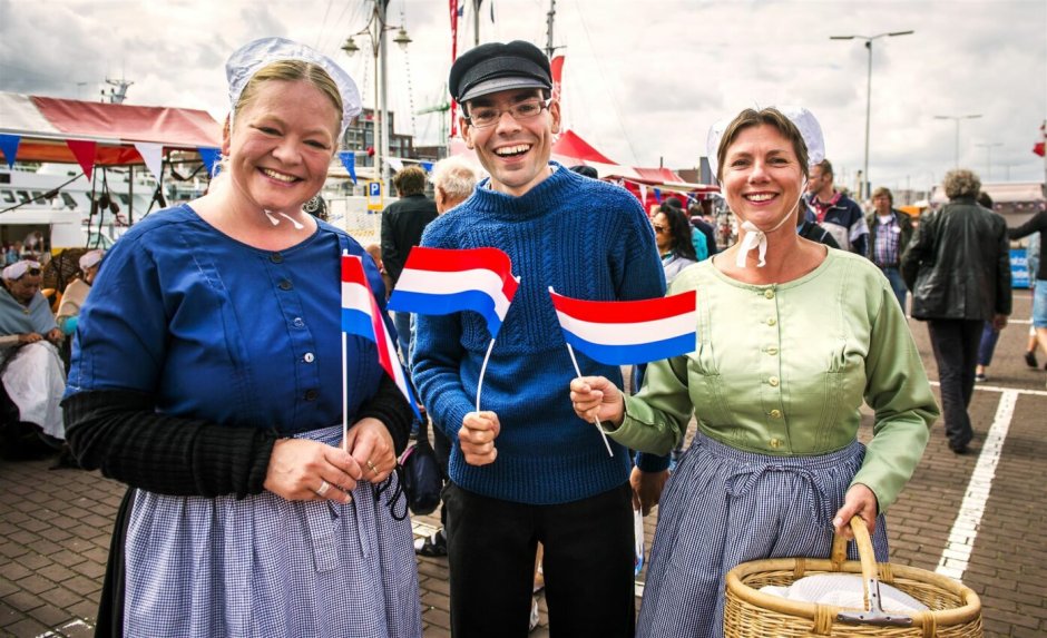 Фестиваль селедки в Голландии