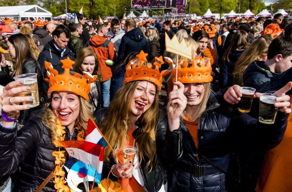 День короля в Нидерландах атрибутика