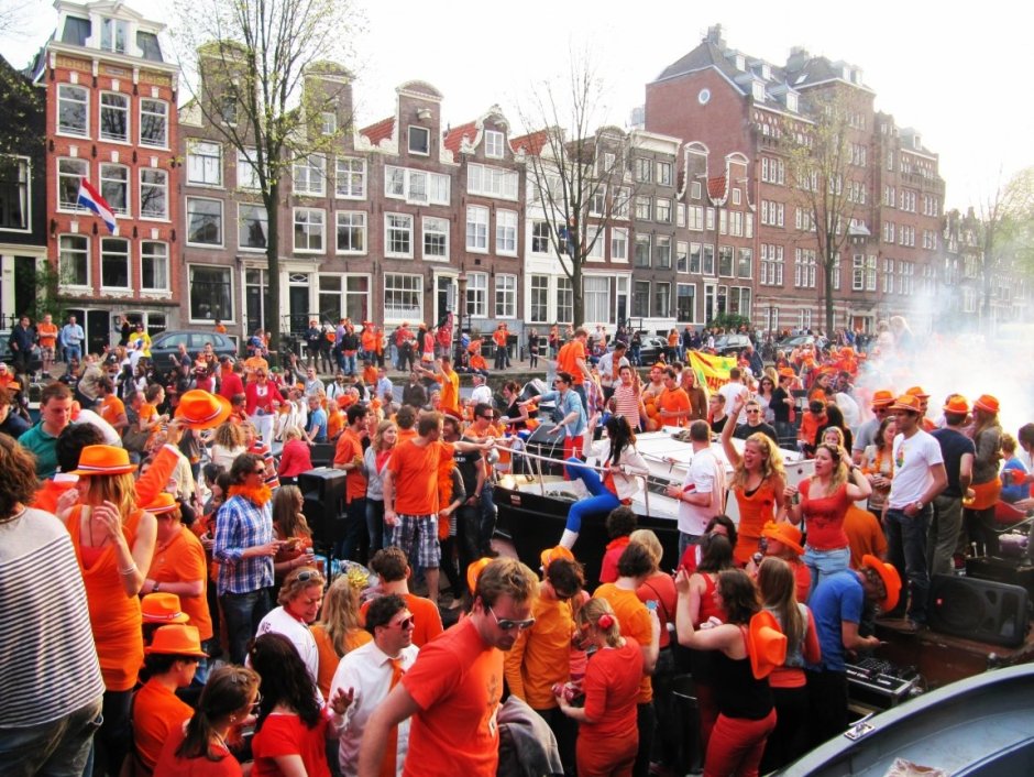 День короля в Амстердаме