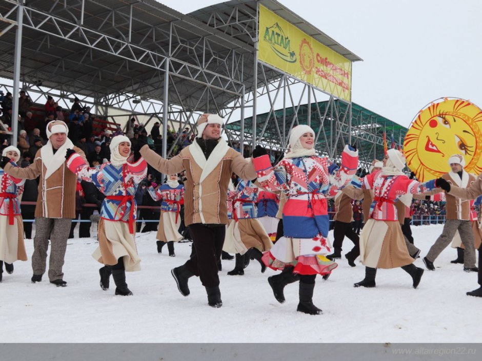 Фестиваль Сибирская Масленица в Алтайском крае