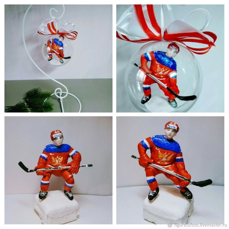 Елочные игрушки Непобедимые хоккеисты z0010aa