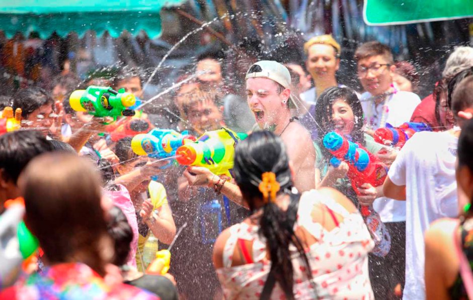 Водный фестиваль Сонгкран