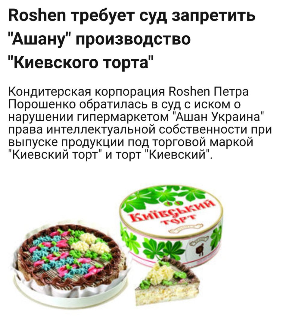 Киевский торт состав