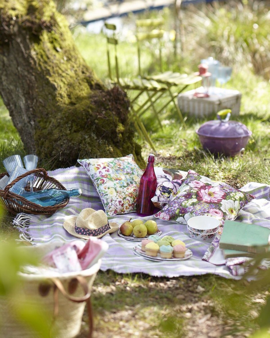 Весенний пикник на природе