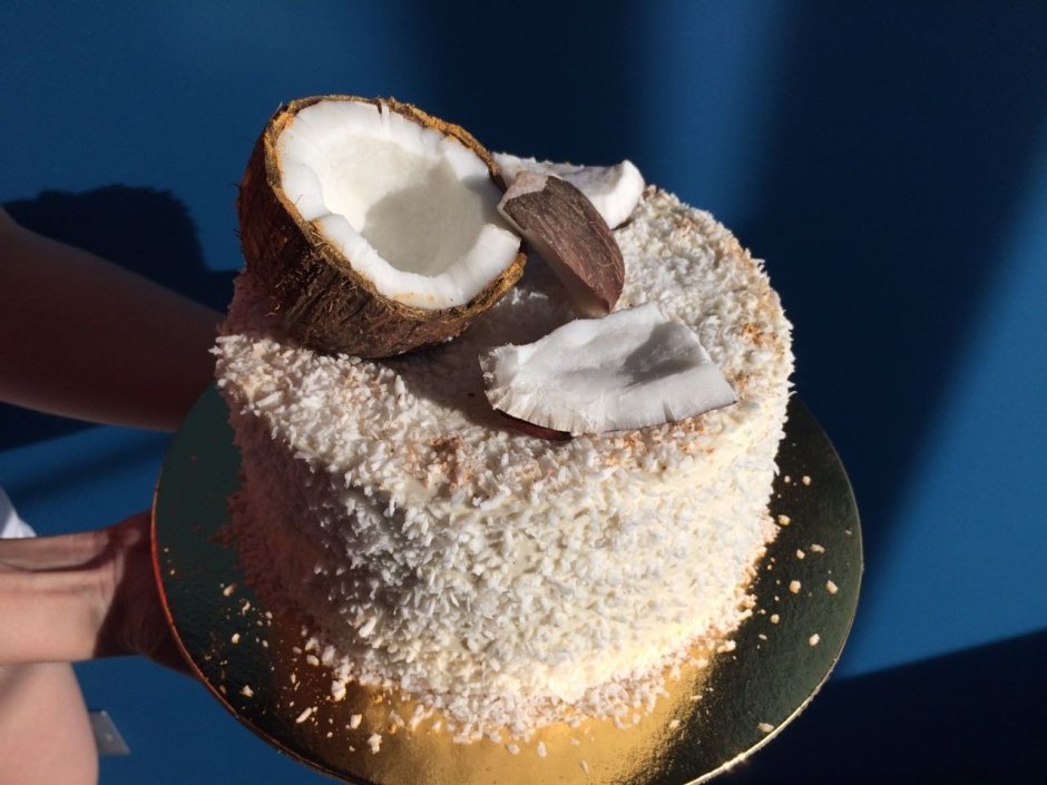 Муссовый торт кокосовый Шейк
