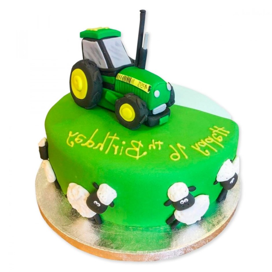 Торт «трактор»