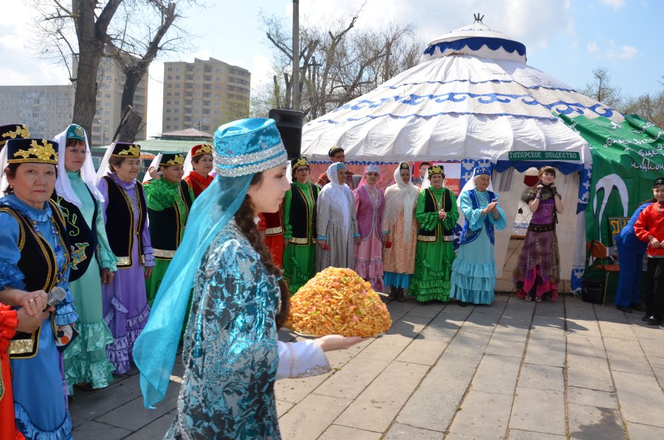 Татарский праздник Навруз байрам