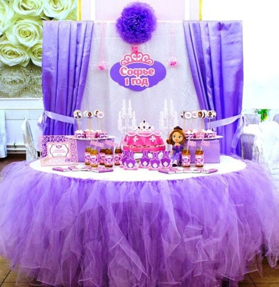 Детский день рождения девочки 6 лет. Украшение стола в фиолетовом цвете для девочки. Тематический день рождения для девочки. Стили дня рождения для девочки. Праздник в фиолетовом стиле.
