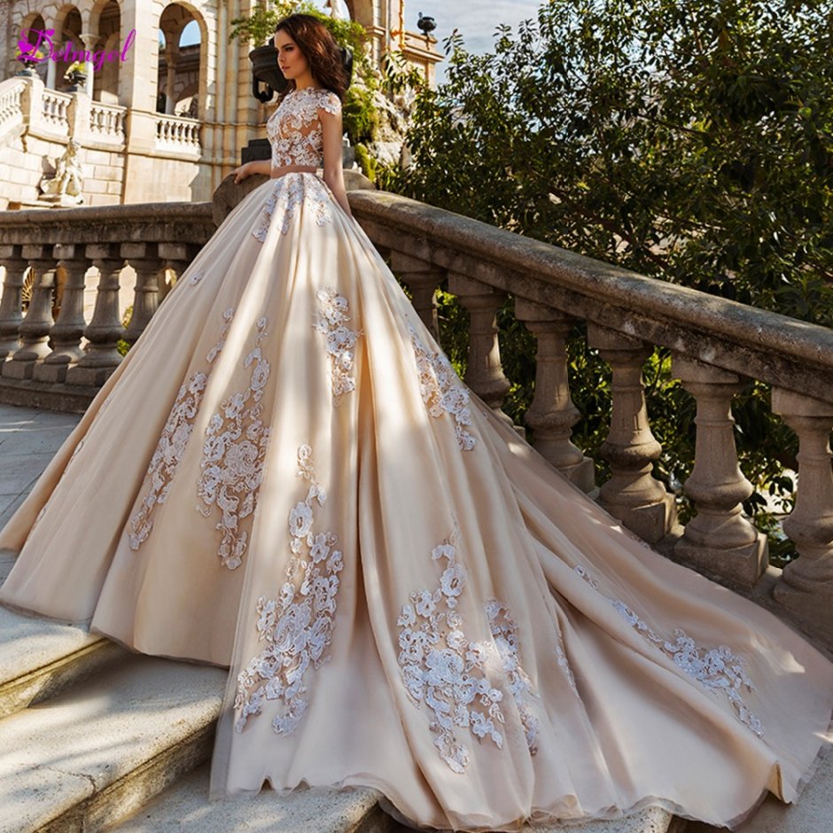 Красивые Свадебные платья Королевские