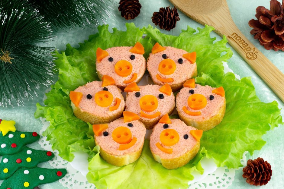 Новогодние блюда для детей