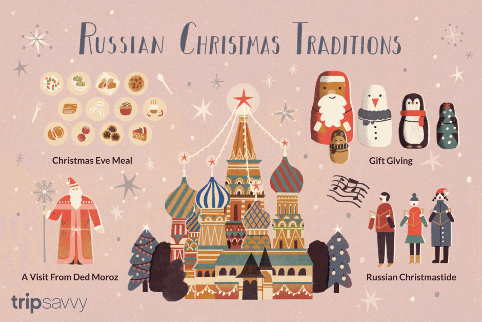 Русские традиции Рождество