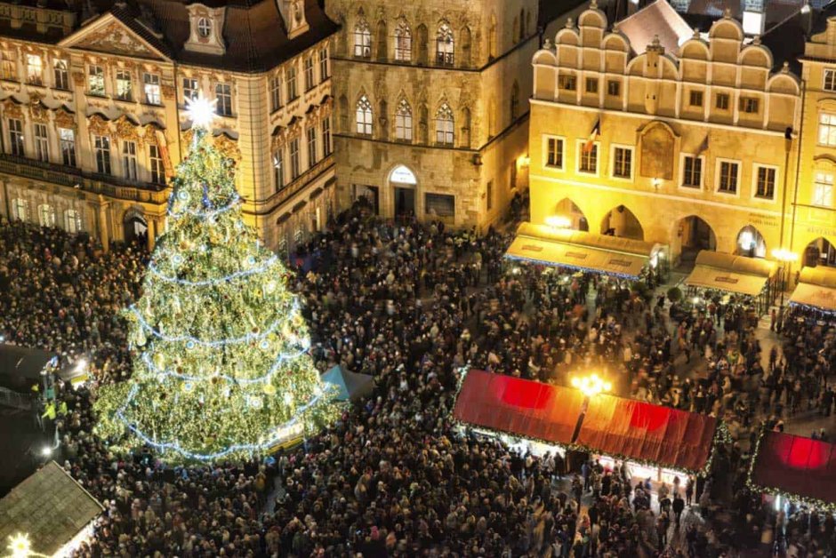 Главная елка в Праге