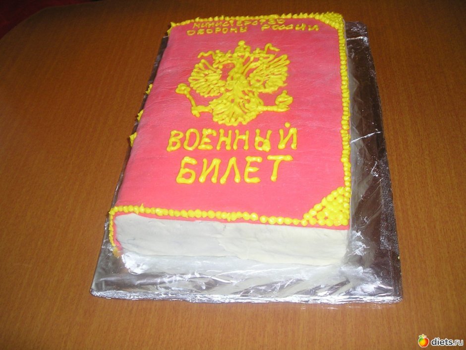 Торт на дембель Семеновский полк