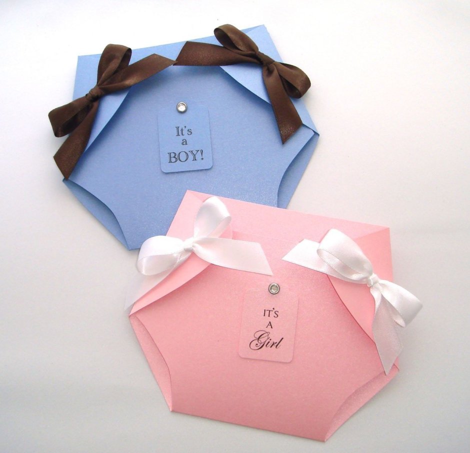 Креативная упаковка подарка для новорожденного