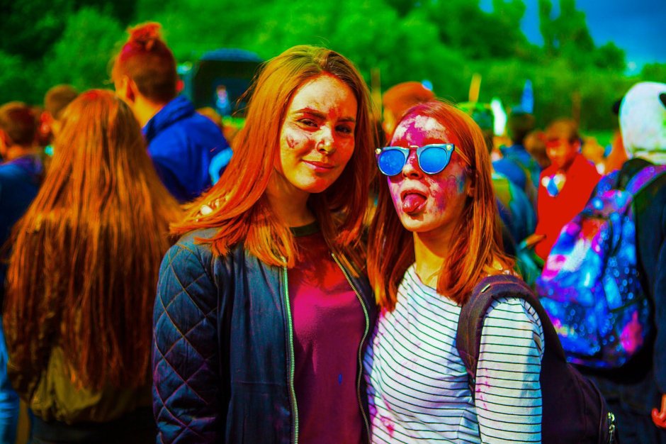 Фестиваль красок в 2017 Москва