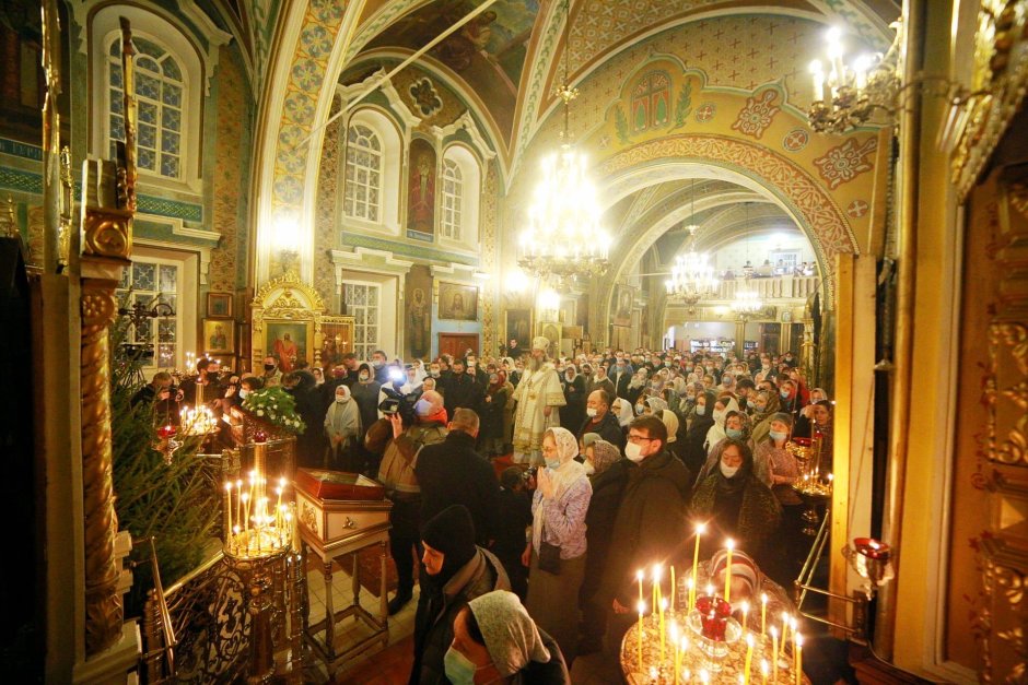 Никольский собор в Санкт-Петербурге Рождество Христово