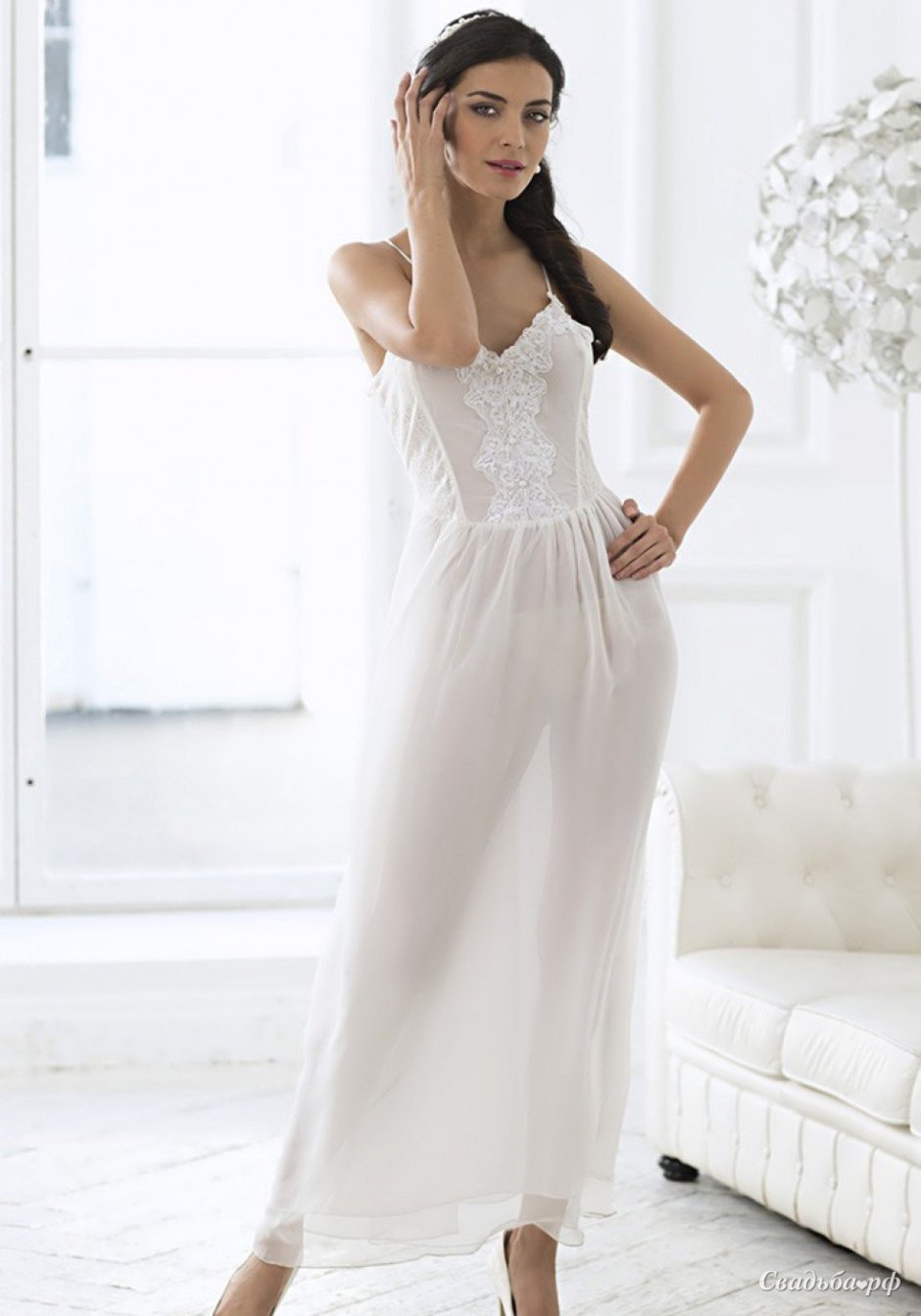 Свадебное платье рубашка