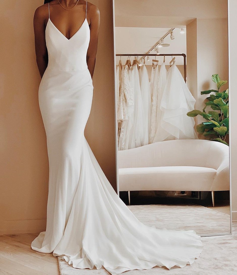Свадебное платье с мантией