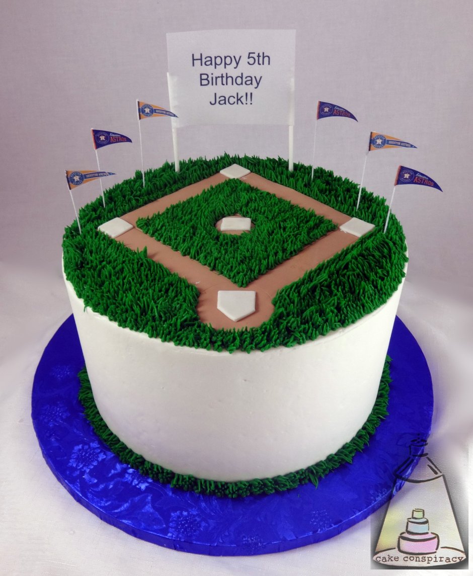 Торт для бейсболиста