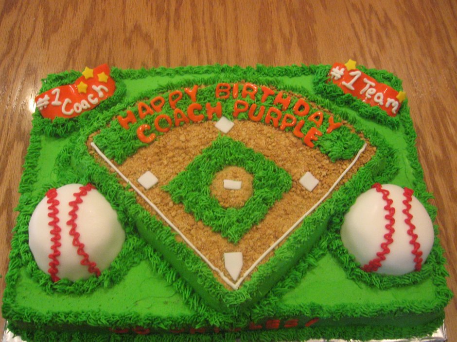 Softball Cake Table