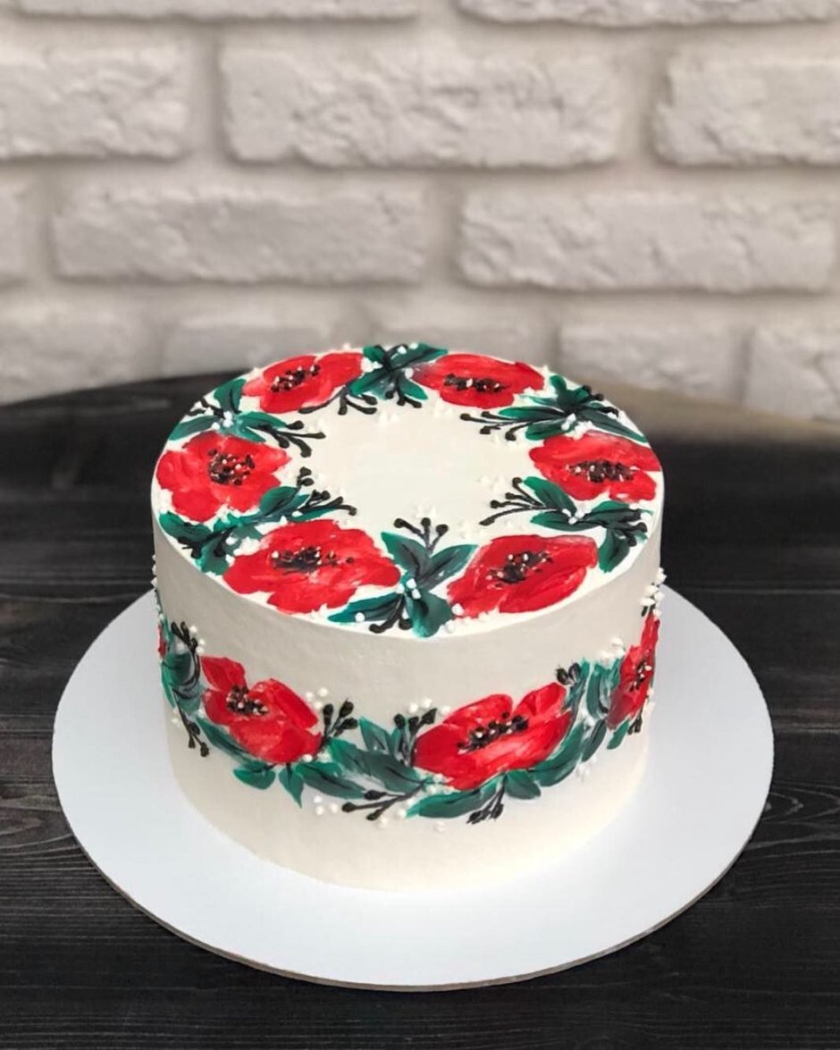 Блинный торт на день рождения
