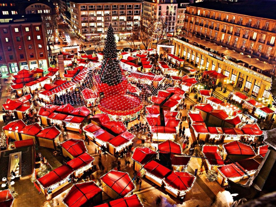 Рождественский рынок в Бремене