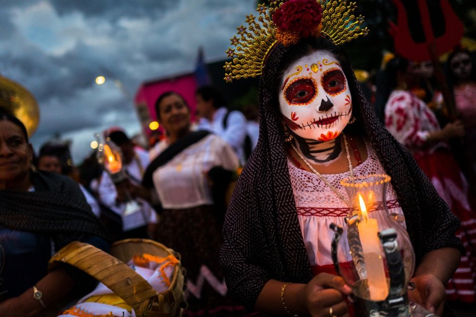 Праздник мертвых Мексика еда