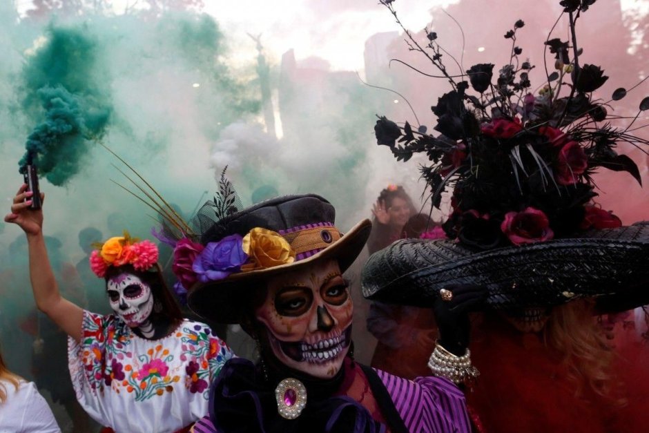 Санта Муэрте Мексика карнавал