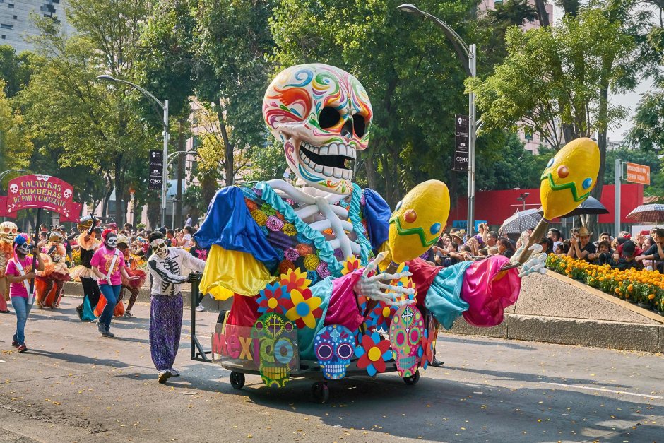 Праздник жизни в Мексике